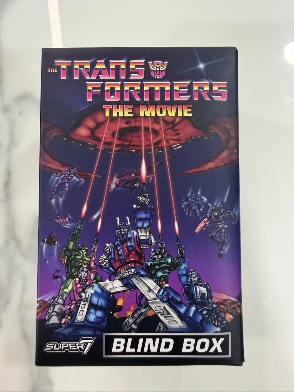 Super7 Transformers The Movie Blind Box Collectible Figure
